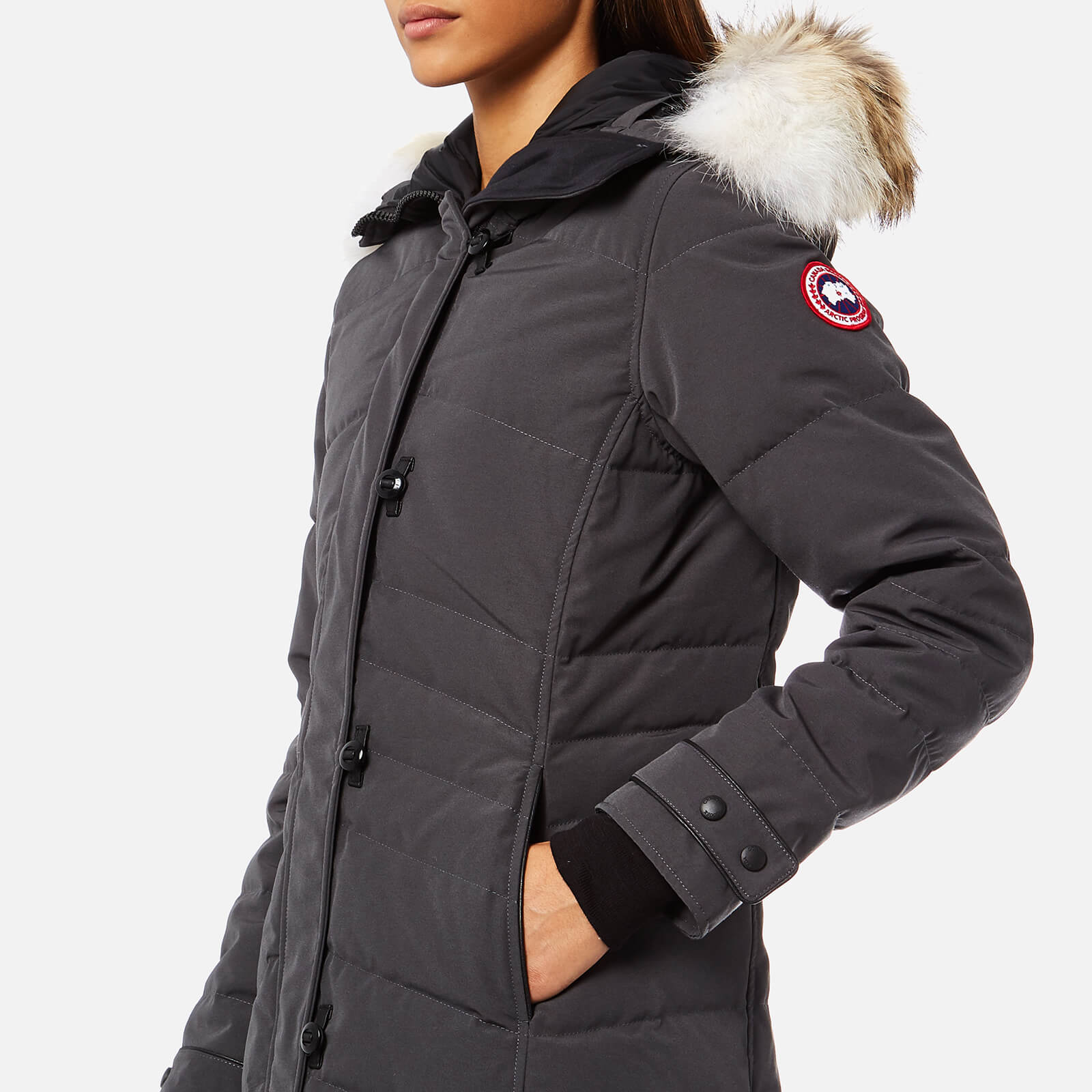 Canada goose lorette parka graphite store