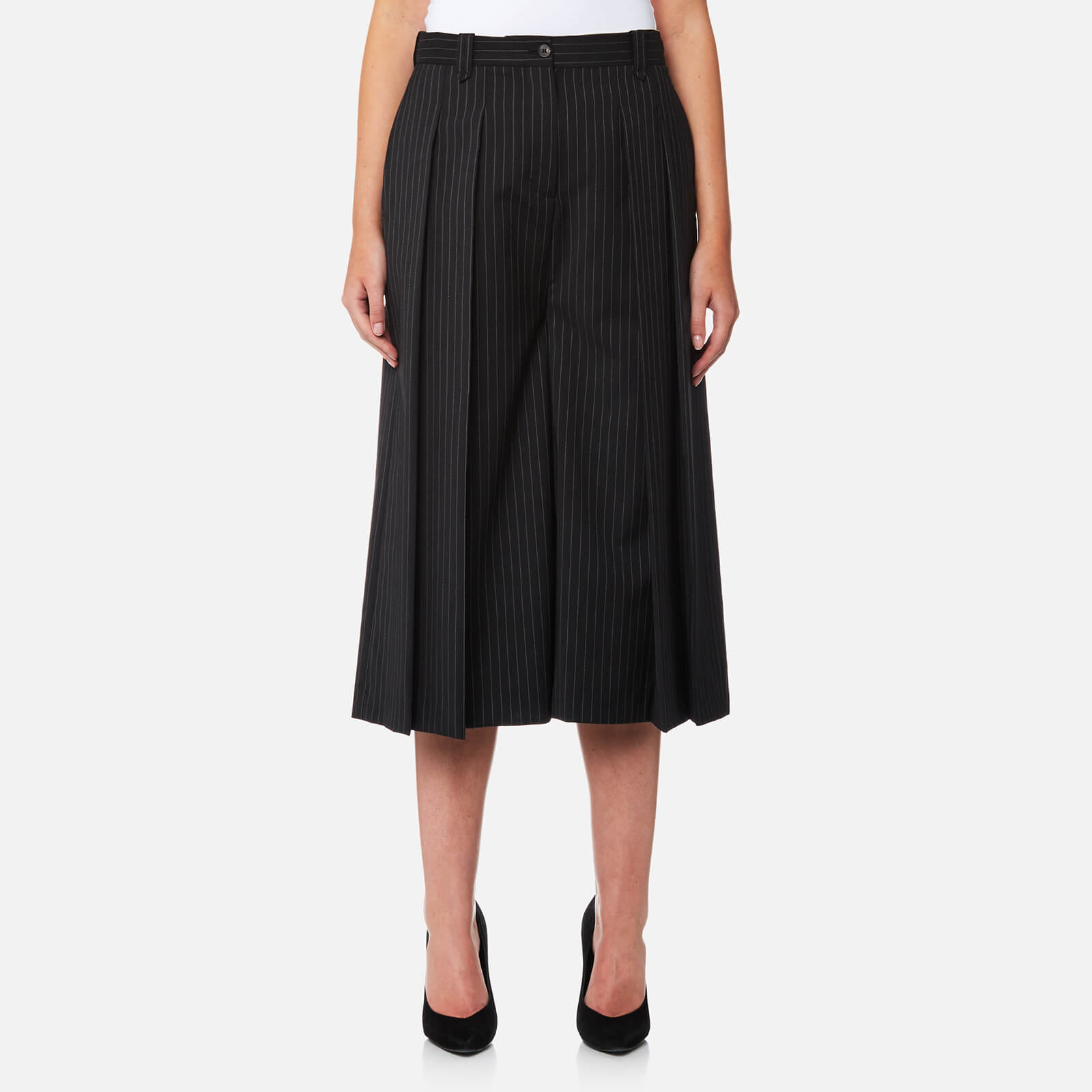 ワンピース ALEXANDER MCQUEEN Women Mid Skirts 834551 QJAEK1000 Black Alexander McQueen mid-length sleeveless dress