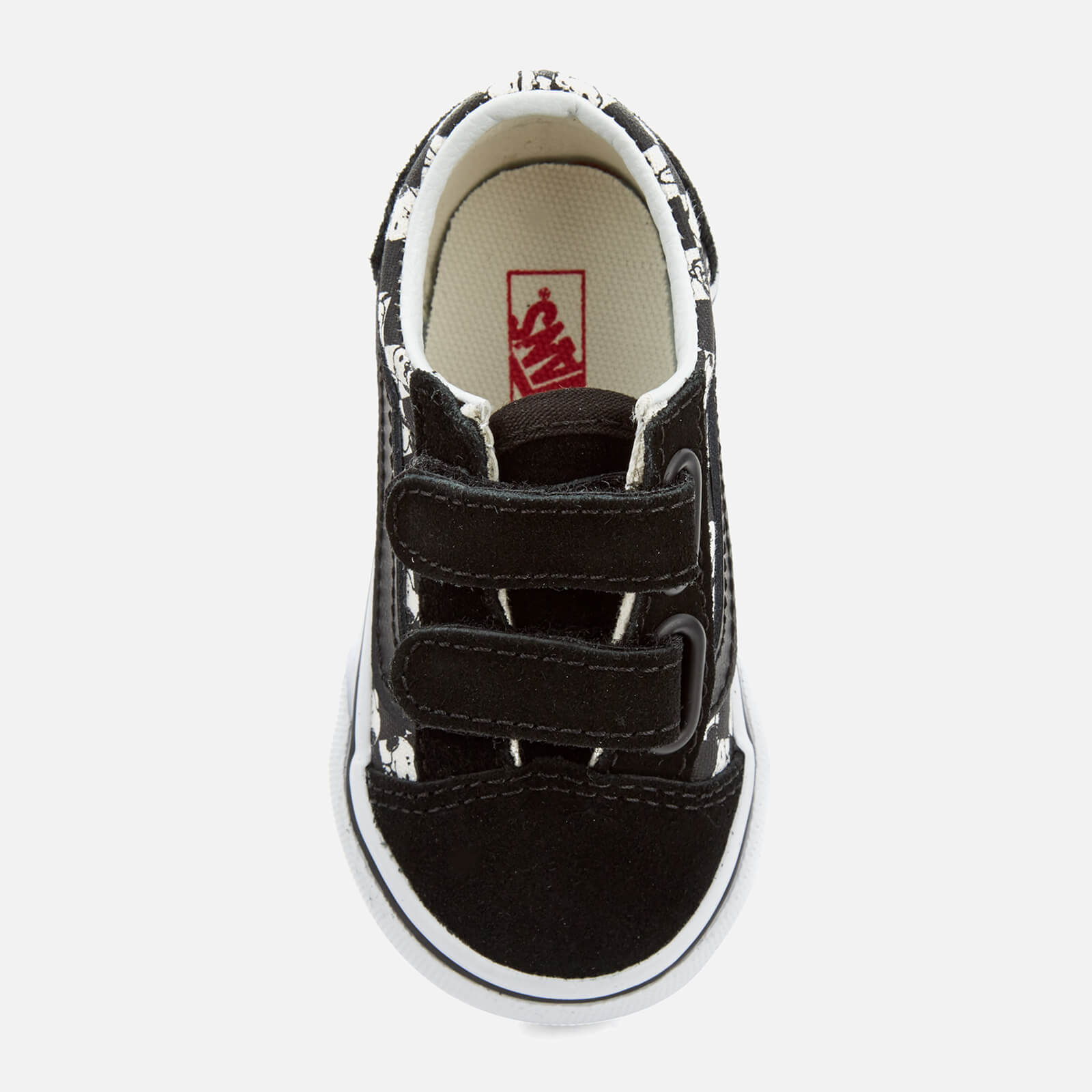 Vans X Peanuts Toddlers Old Skool V Trainers Snoopy Checkerboard Allsole