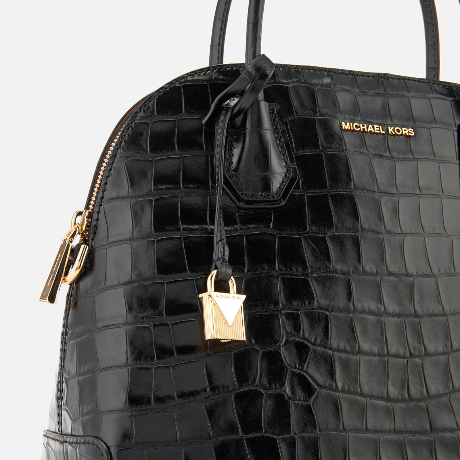 MICHAEL MICHAEL KORS Women s Mercer Large Dome Satchel Black Coggles