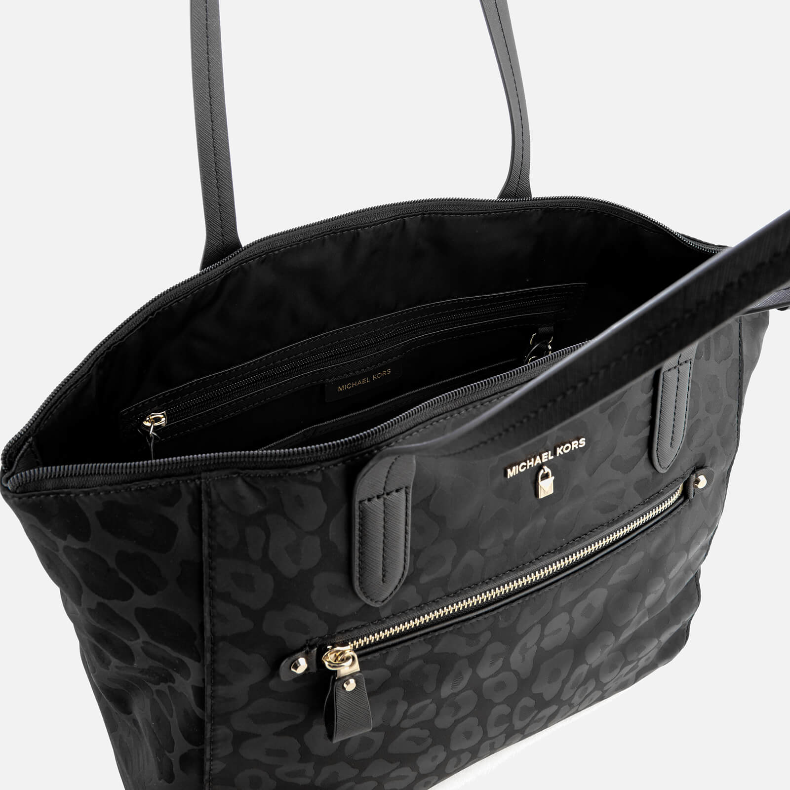 MICHAEL MICHAEL KORS Women s Kelsey Large Top Zip Tote Bag Black Coggles