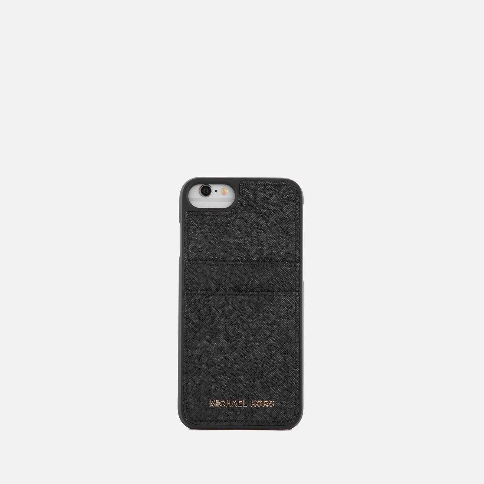 MICHAEL MICHAEL KORS Women s Leather iPhone 7 Cover Black Coggles
