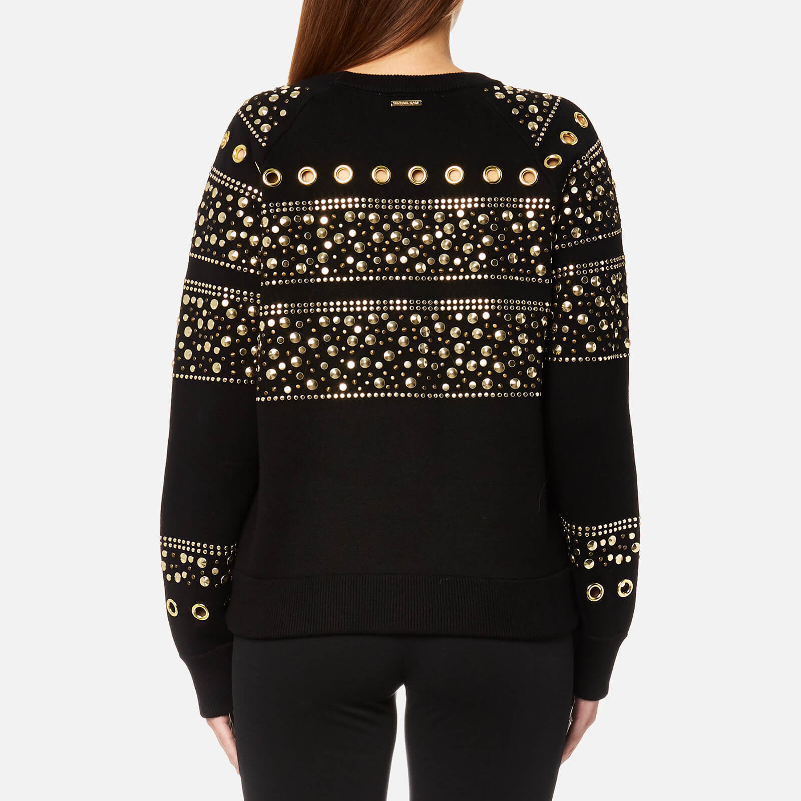 Michael kors studded sweatshirt deals