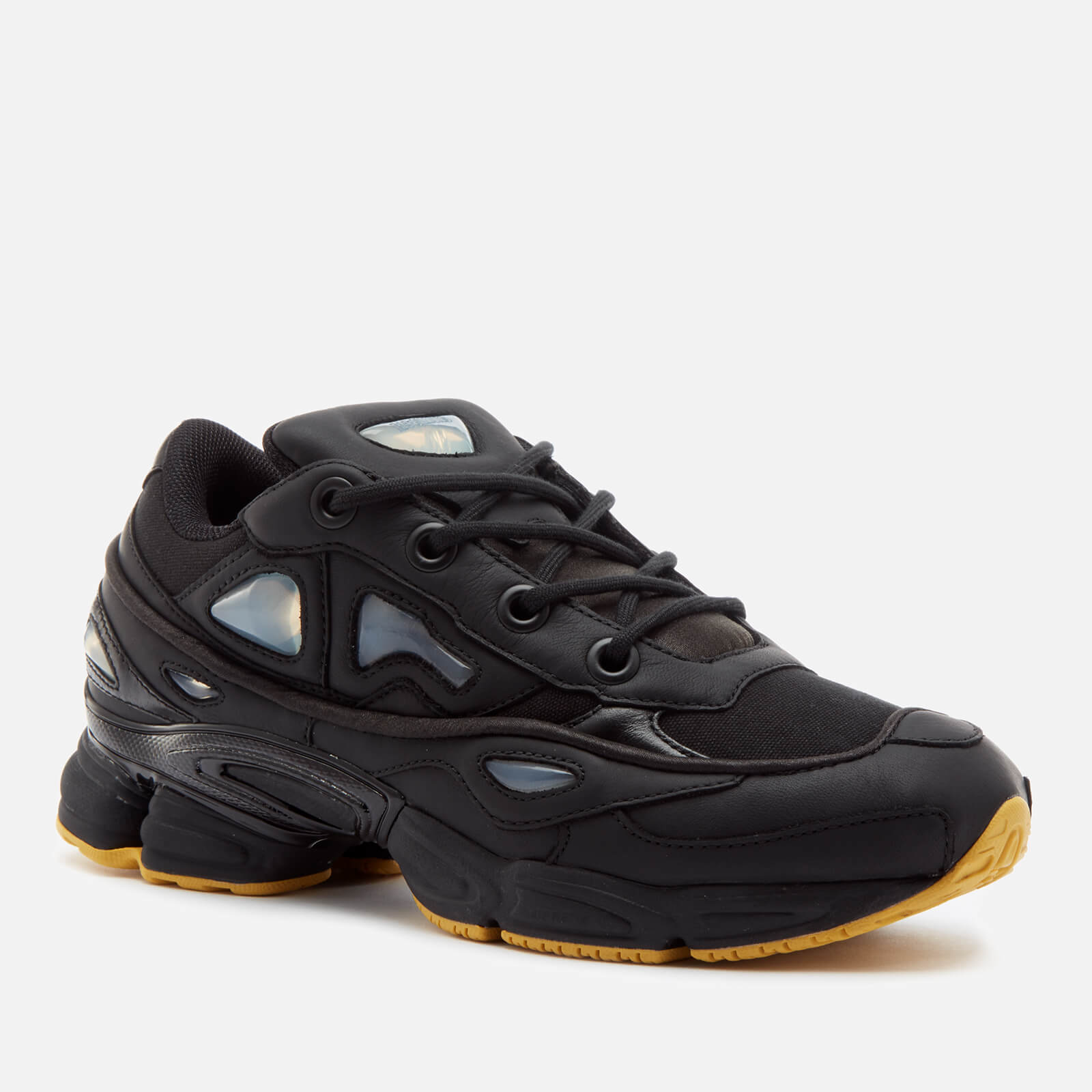 adidas by Raf Simons Men s Ozweego III Sneakers Black Black Corn Yellow Coggles