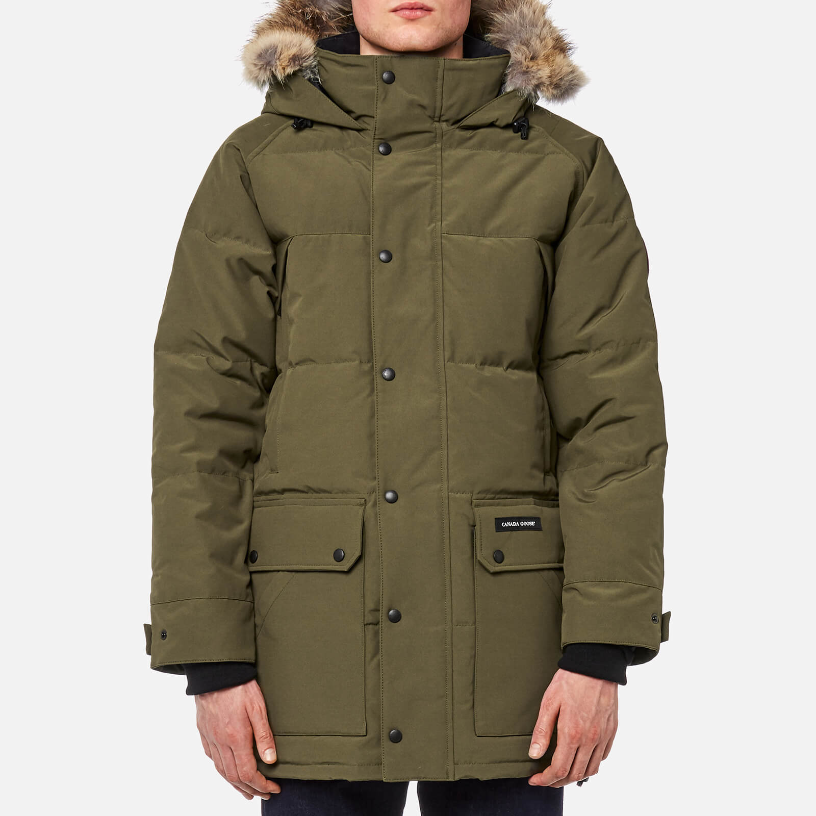 Canada Goose Men s Emory Parka Jacket Military Green Coggles