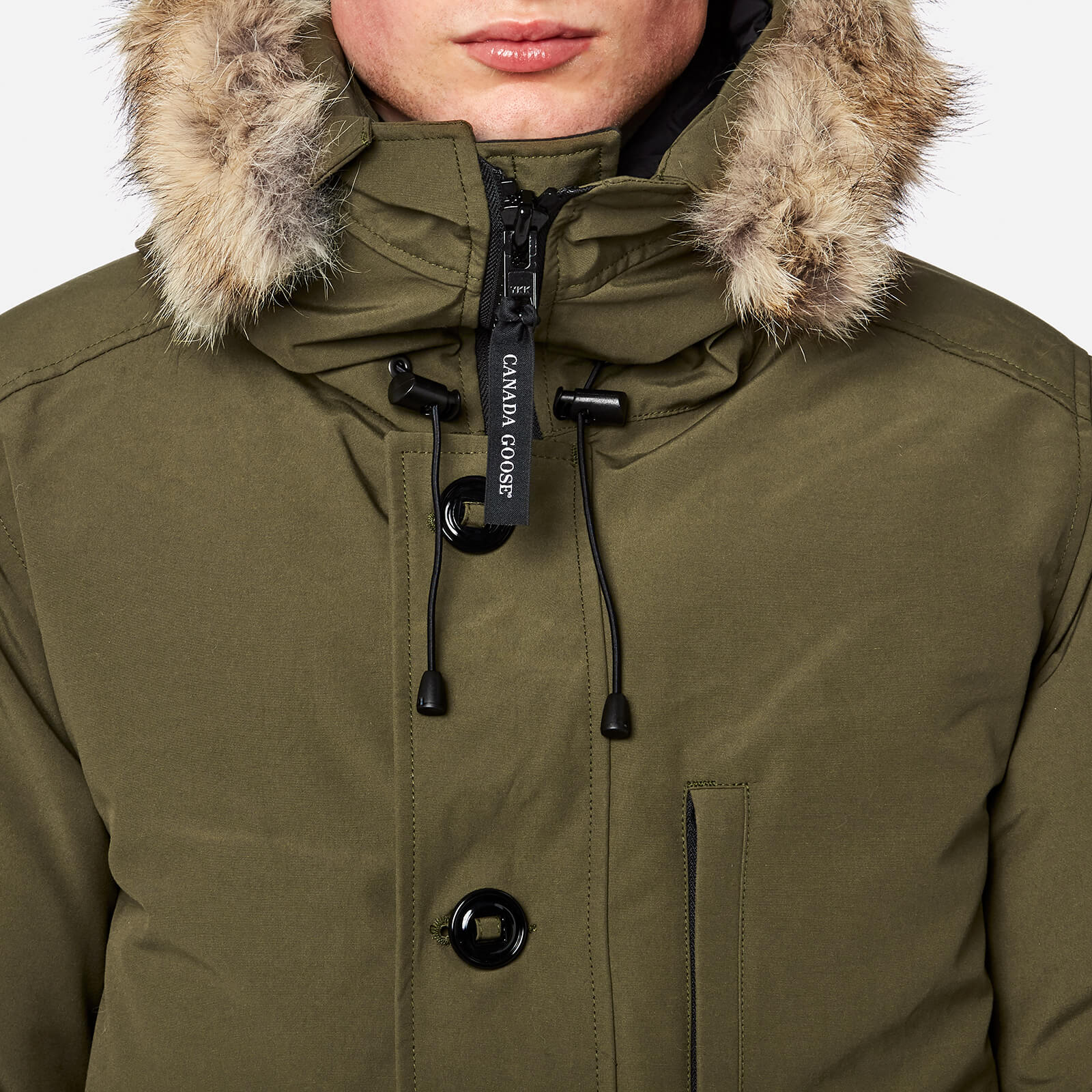 Canada goose chateau parka military green on sale