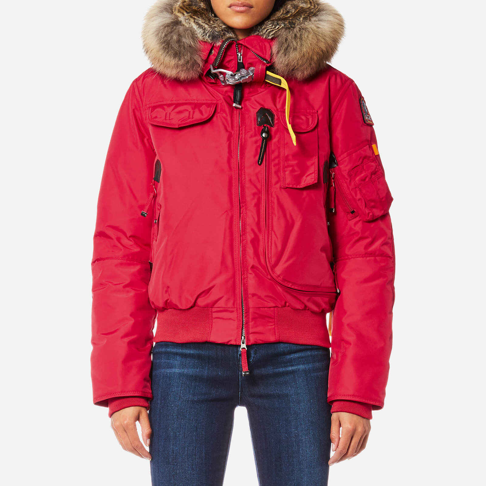 Parajumpers Women s Gobi Masterpiece Coat Dark Red Coggles