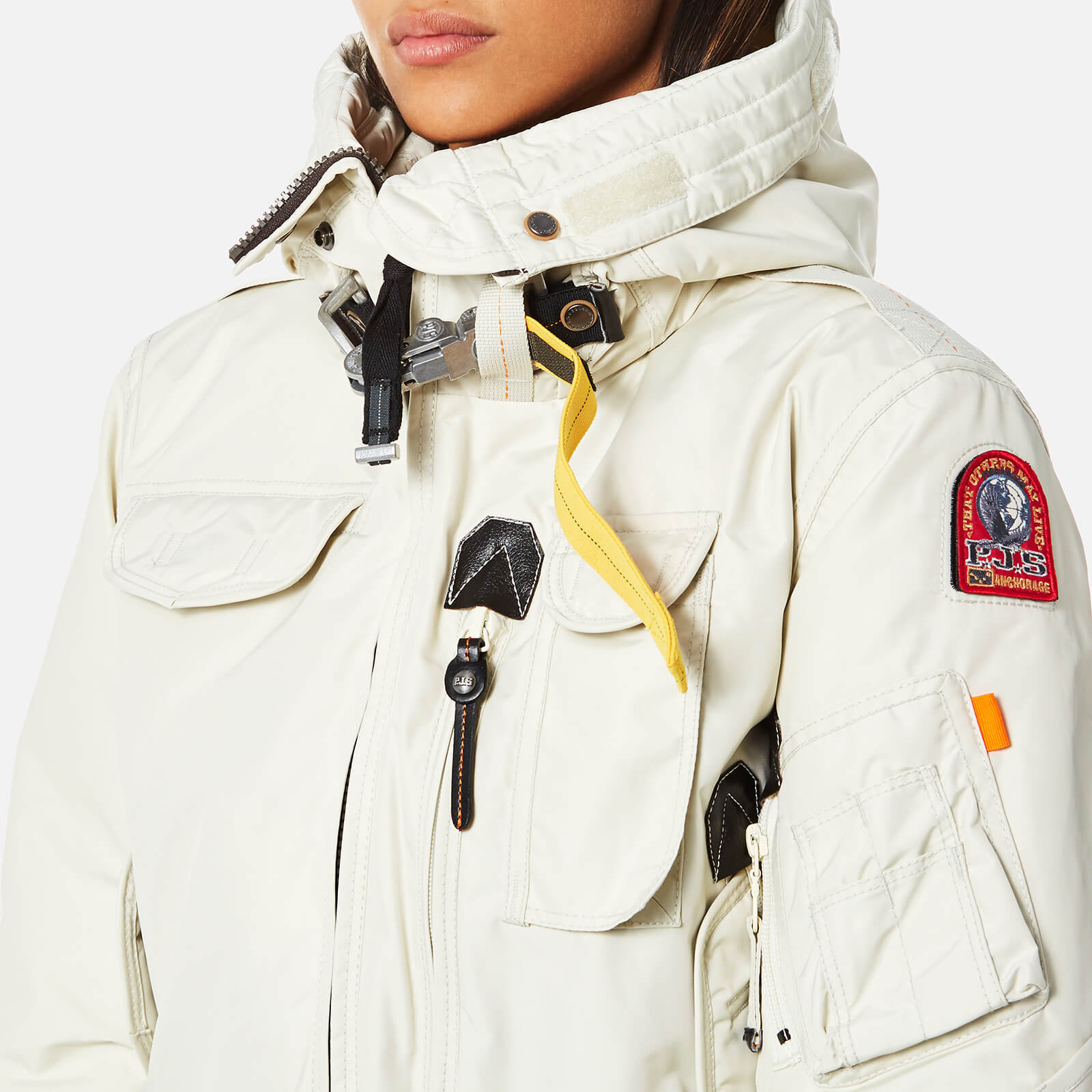 Parajumpers Women s Gobi Masterpiece Coat Chalk Coggles