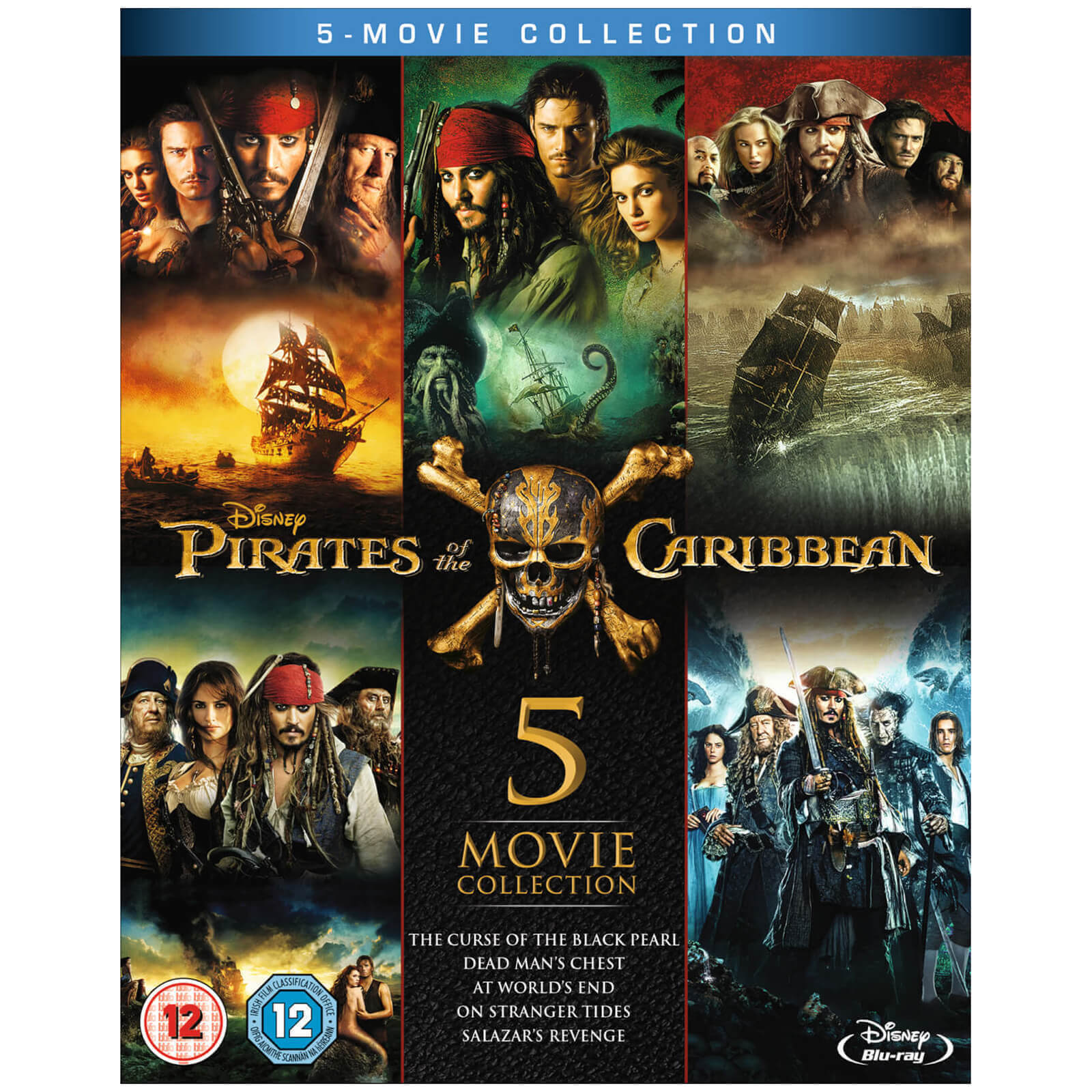 Pirates of the Caribbean: 1-5 Box Set | Zavvi UK