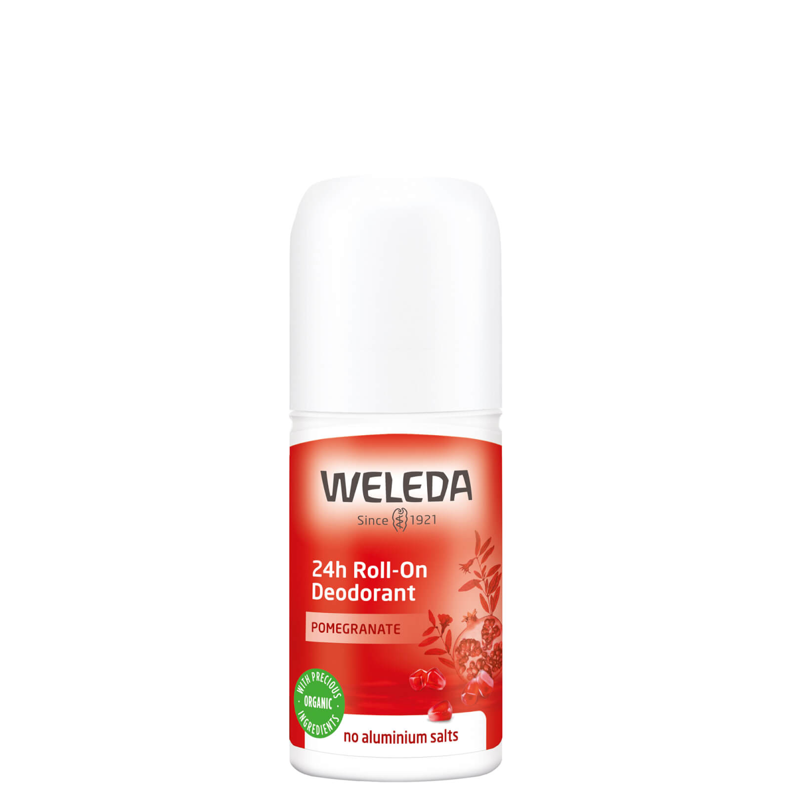 Desodorante en roll-on con granada de Weleda 50 ml
