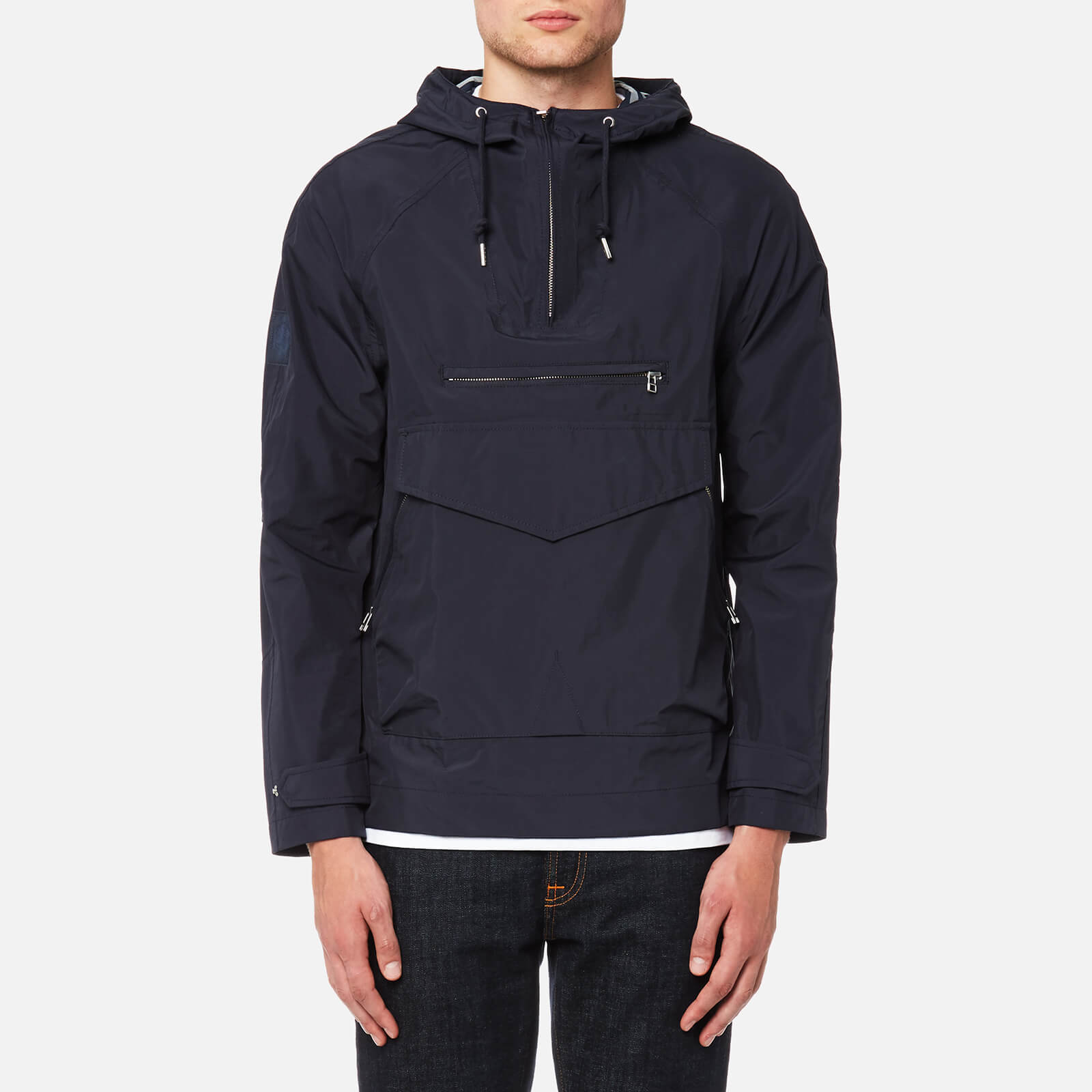 Pretty Green Men s Providence Overhead Jacket Navy Coggles