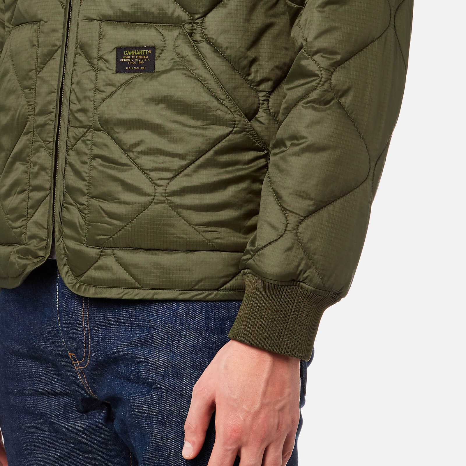 Carhartt Men s Newton Bomber Liner Jacket Rover Green Coggles