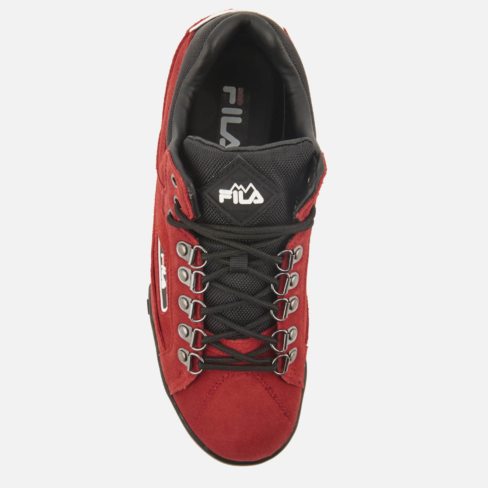 Fila trailblazer store red suede