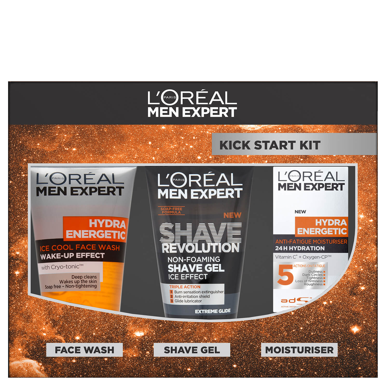 L'Oreal Men Expert Kick Start Kit Gift Set