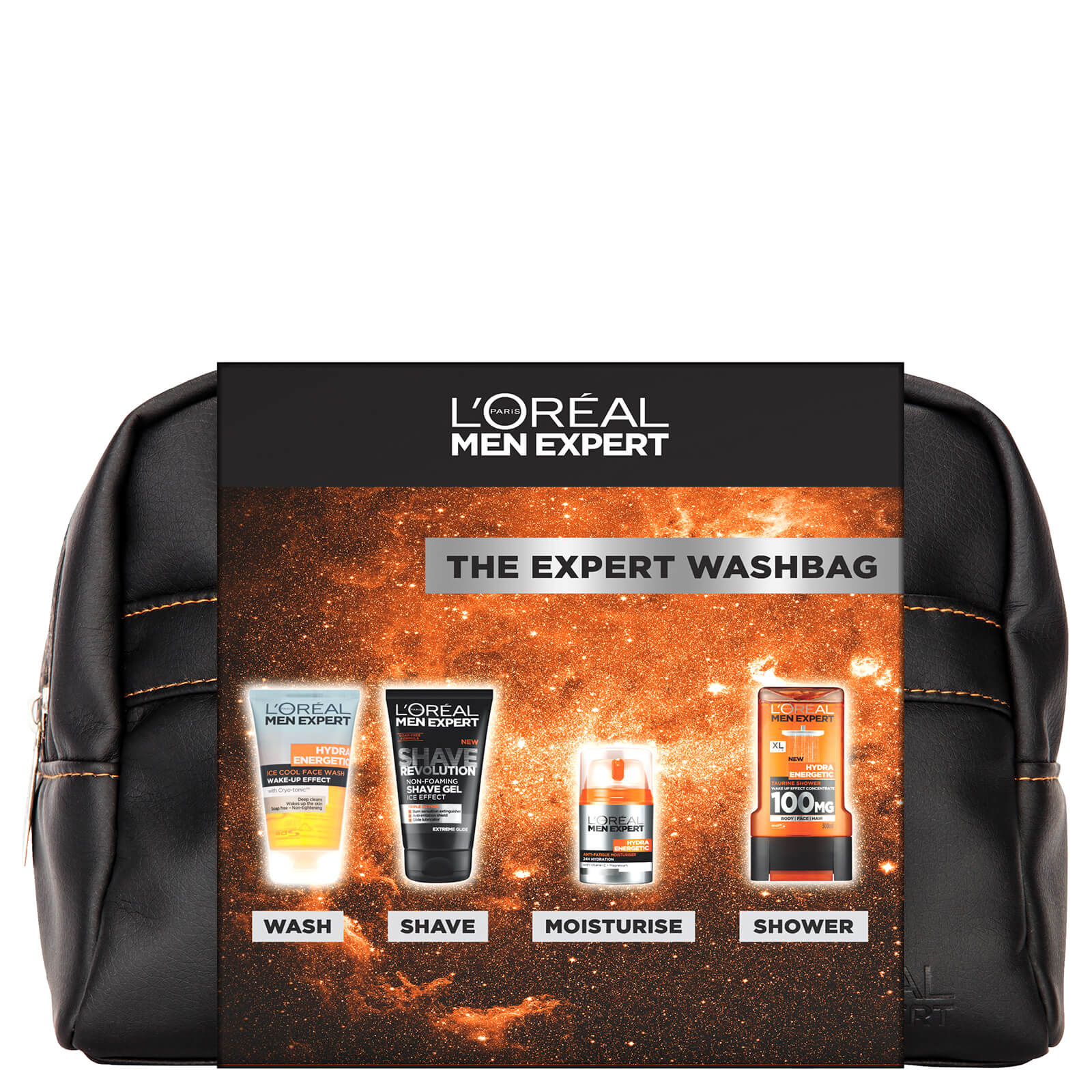 L'Oreal Men Expert Hydra Energetic Wash Bag Gift Set for Him