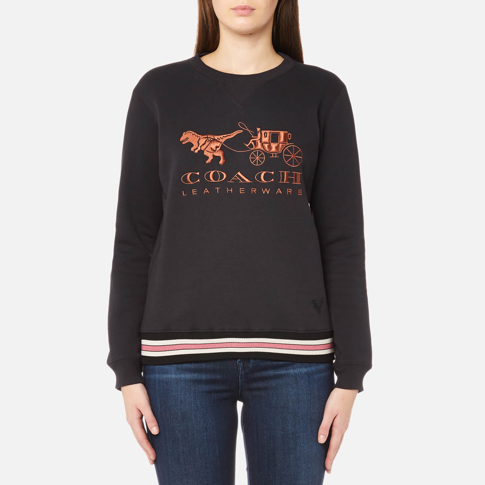 Coach Women s Rexy and Carriage Sweatshirt Black Coggles