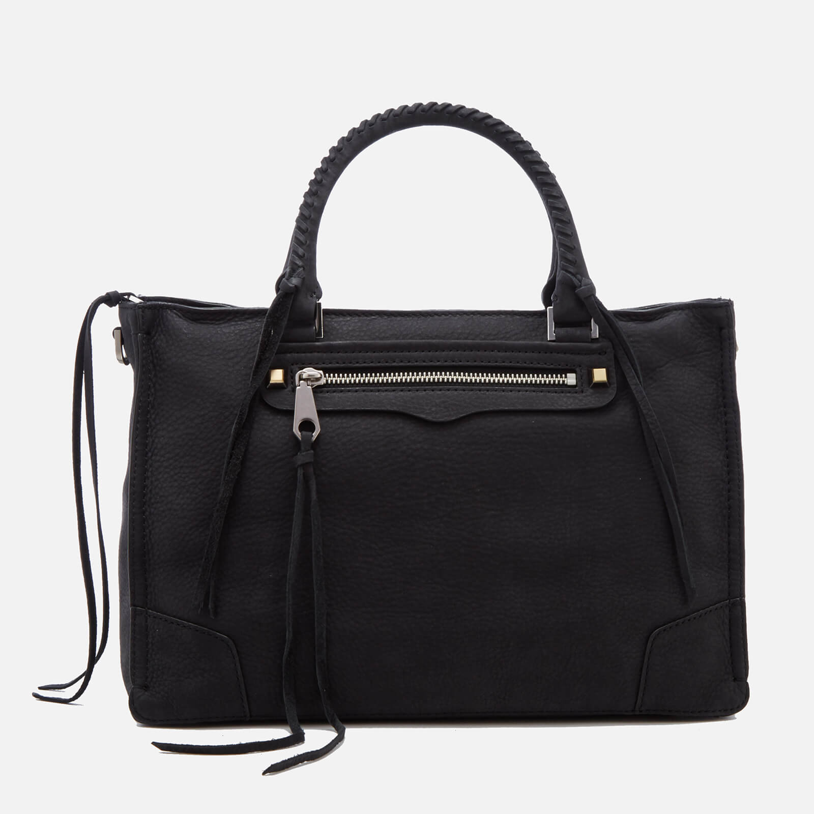 Rebecca minkoff regan nubuck leather satchel sales