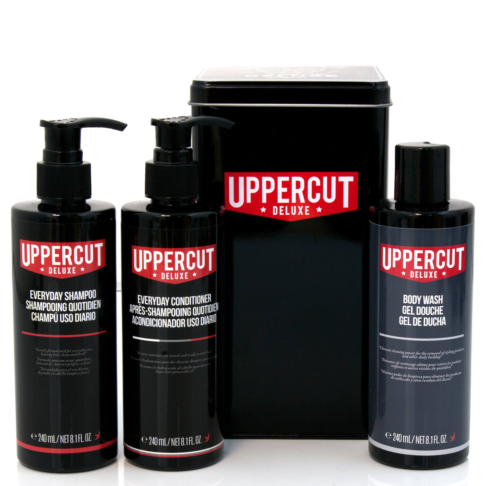 Uppercut Deluxe Shower Kit