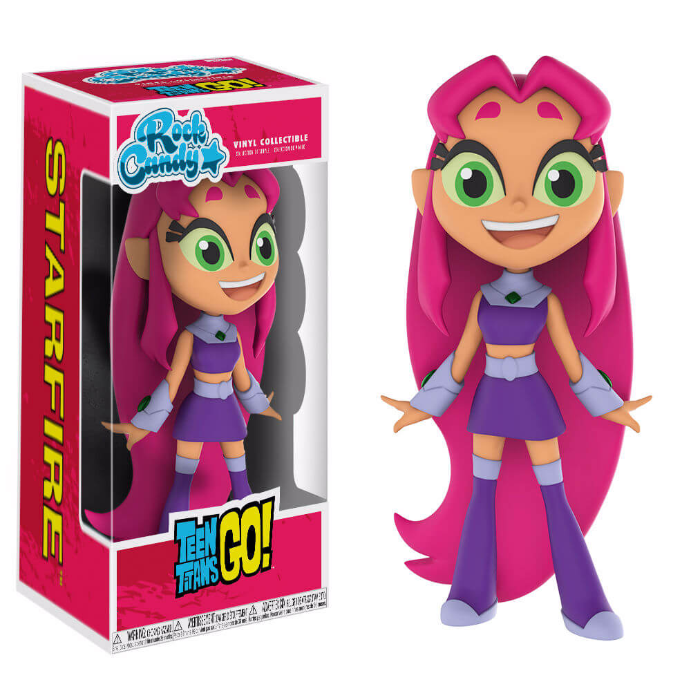 Starfire Rocks Teen Titans Go! Starfire Rock Candy Vinyl Figure | Zavvi UK