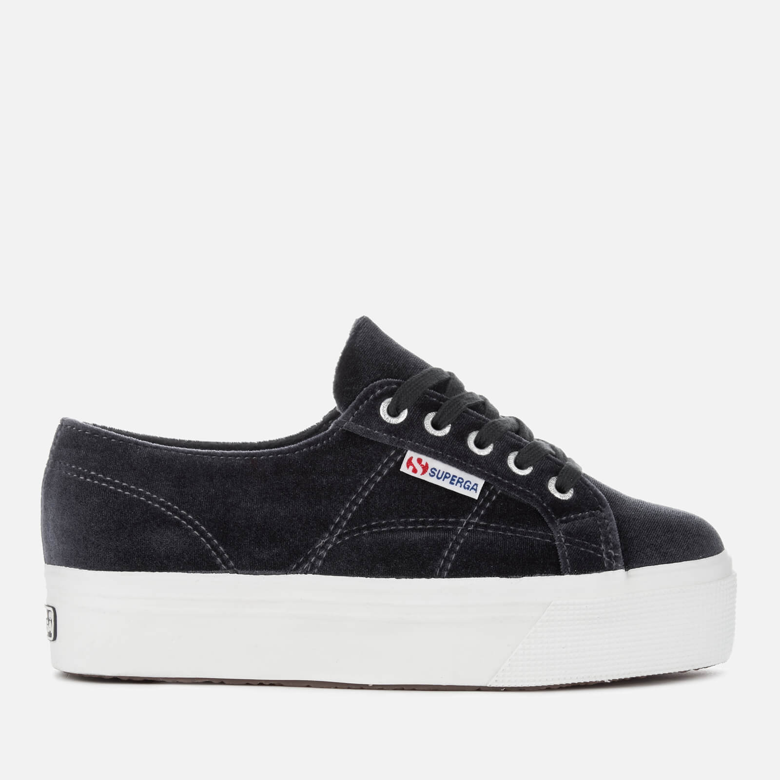 Velvet superga flatforms online