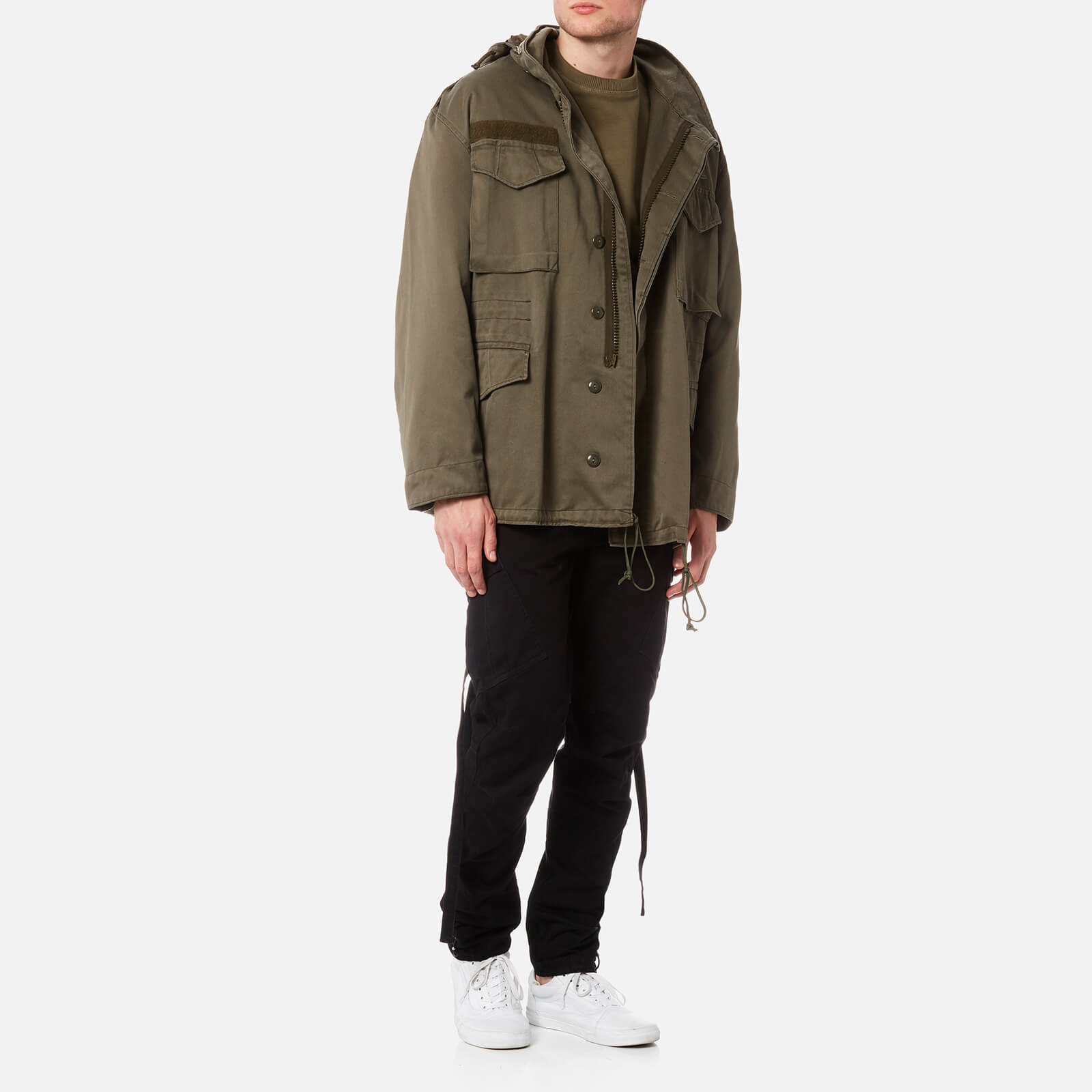 Maharishi Men's Upcycled Austrian M65 Jacket - Olive | Coggles