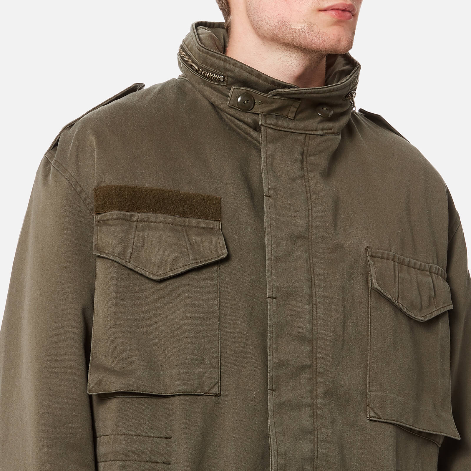 Maharishi Men s Upcycled Austrian M65 Jacket Olive Coggles