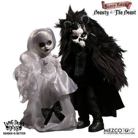 特撮 Living Dead Dolls Scary Tales #2 Beauty & The Beast: The Beast Doll Living Dead Dolls Scary Tales Beauty and the Beast Doll Set (25cm)