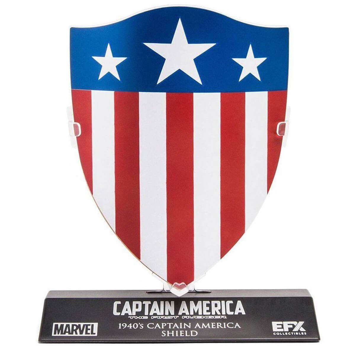 Marvel Captain America Replica 1/6 1940's Shield 10cm | Zavvi UK