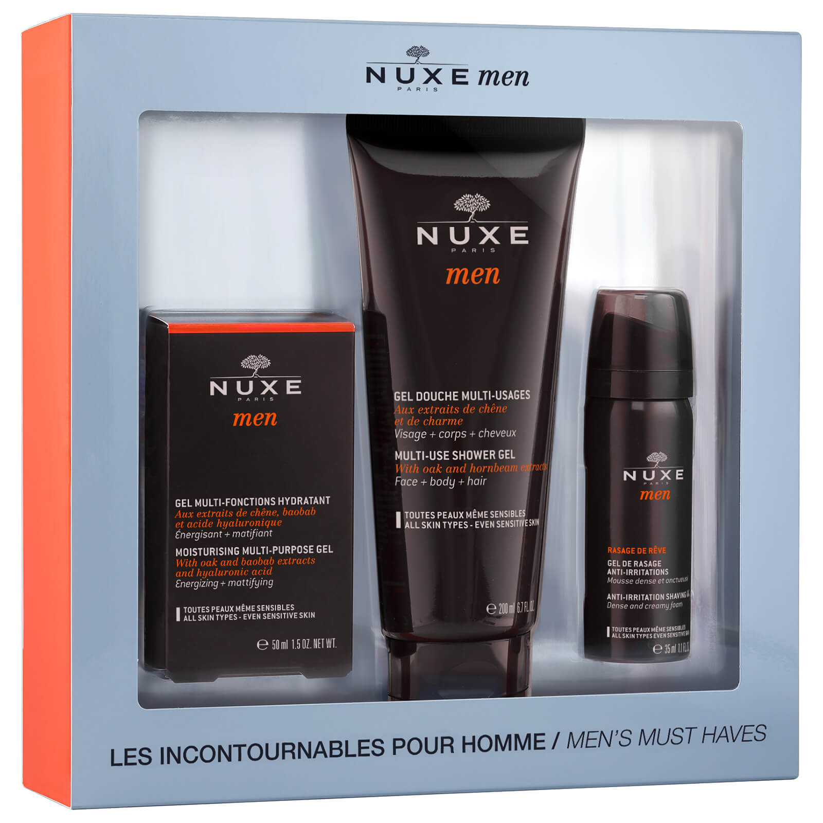 NUXE Men Must Have Gift Set