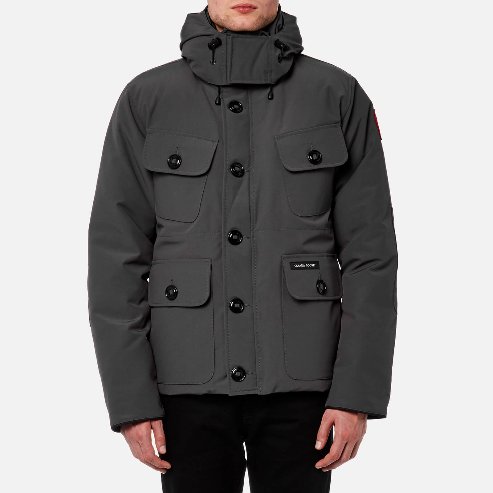 Canada Goose Men s Selkirk Parka Jacket Graphite Coggles