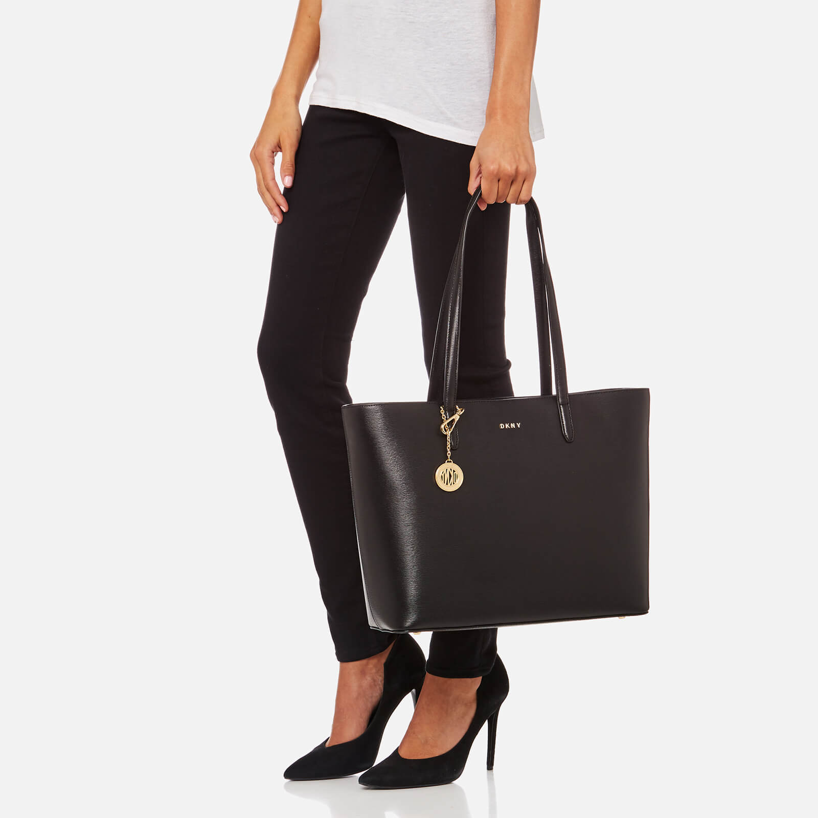 DKNY Women s Bryant Large Tote Bag Black Coggles