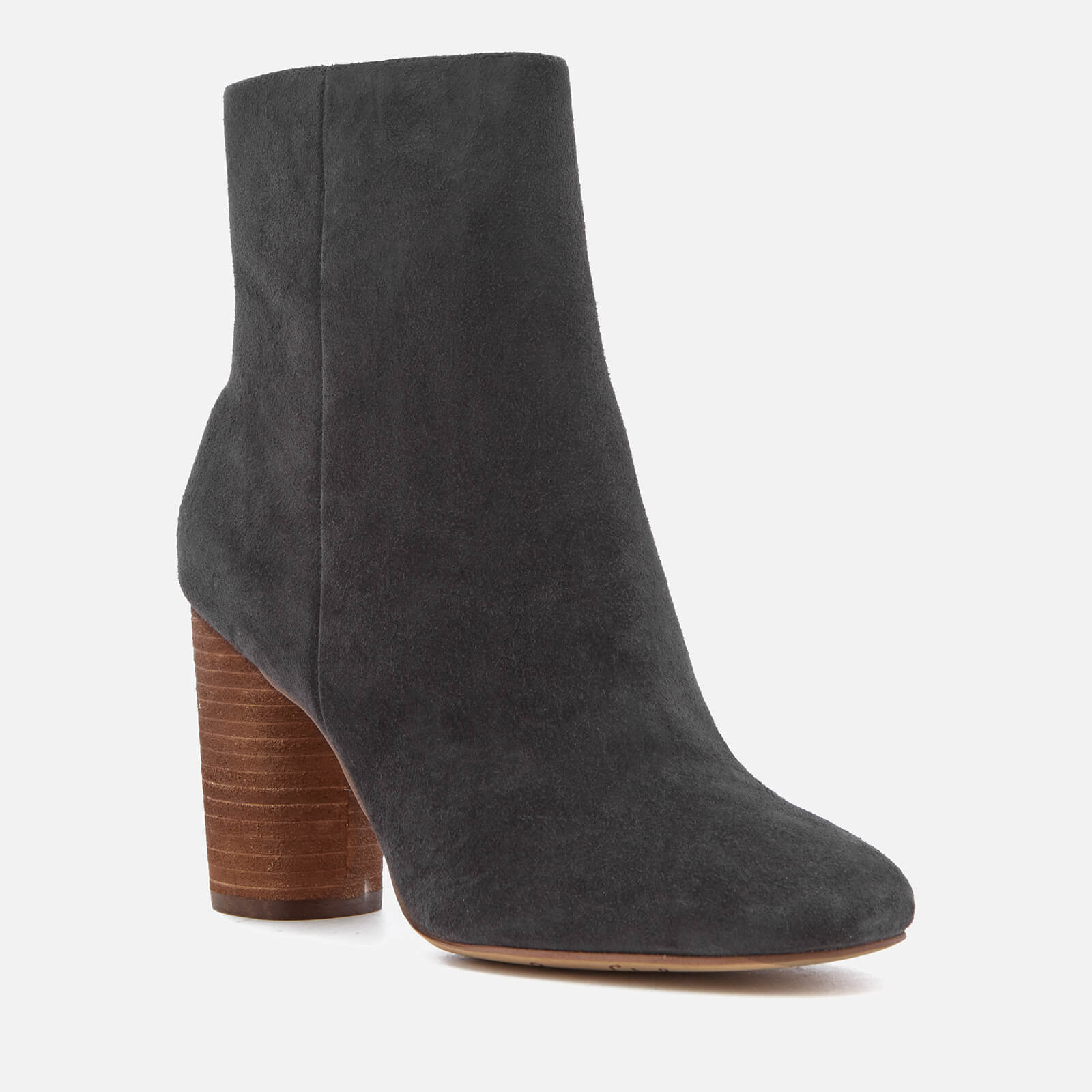 Sam Edelman Women s Corra Suede Heeled Ankle Boots Asphalt Allsole