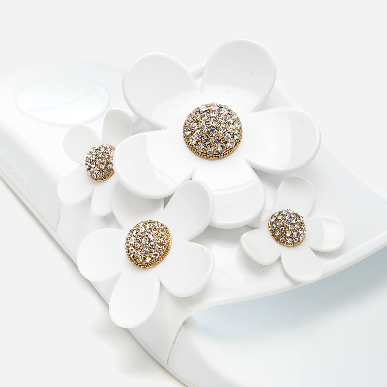 Marc jacobs daisy aqua slides sale