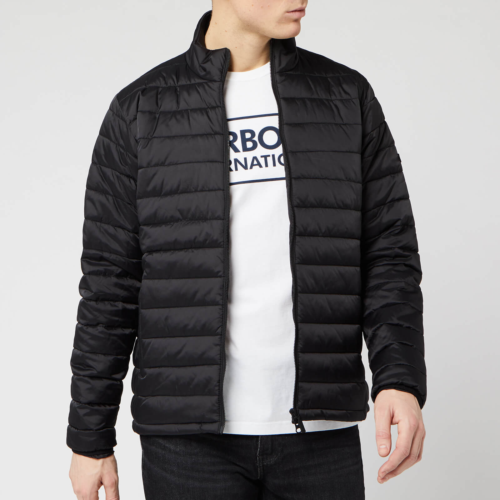 Barbour International Men s Impeller Quilt Jacket Black Coggles