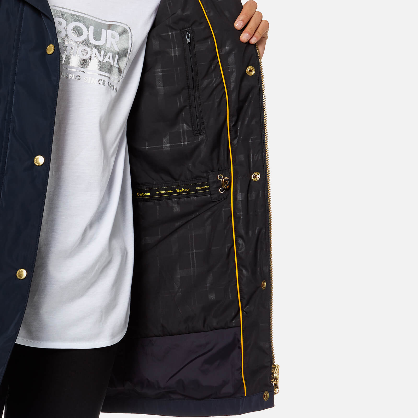 Barbour international garrison jacket best sale