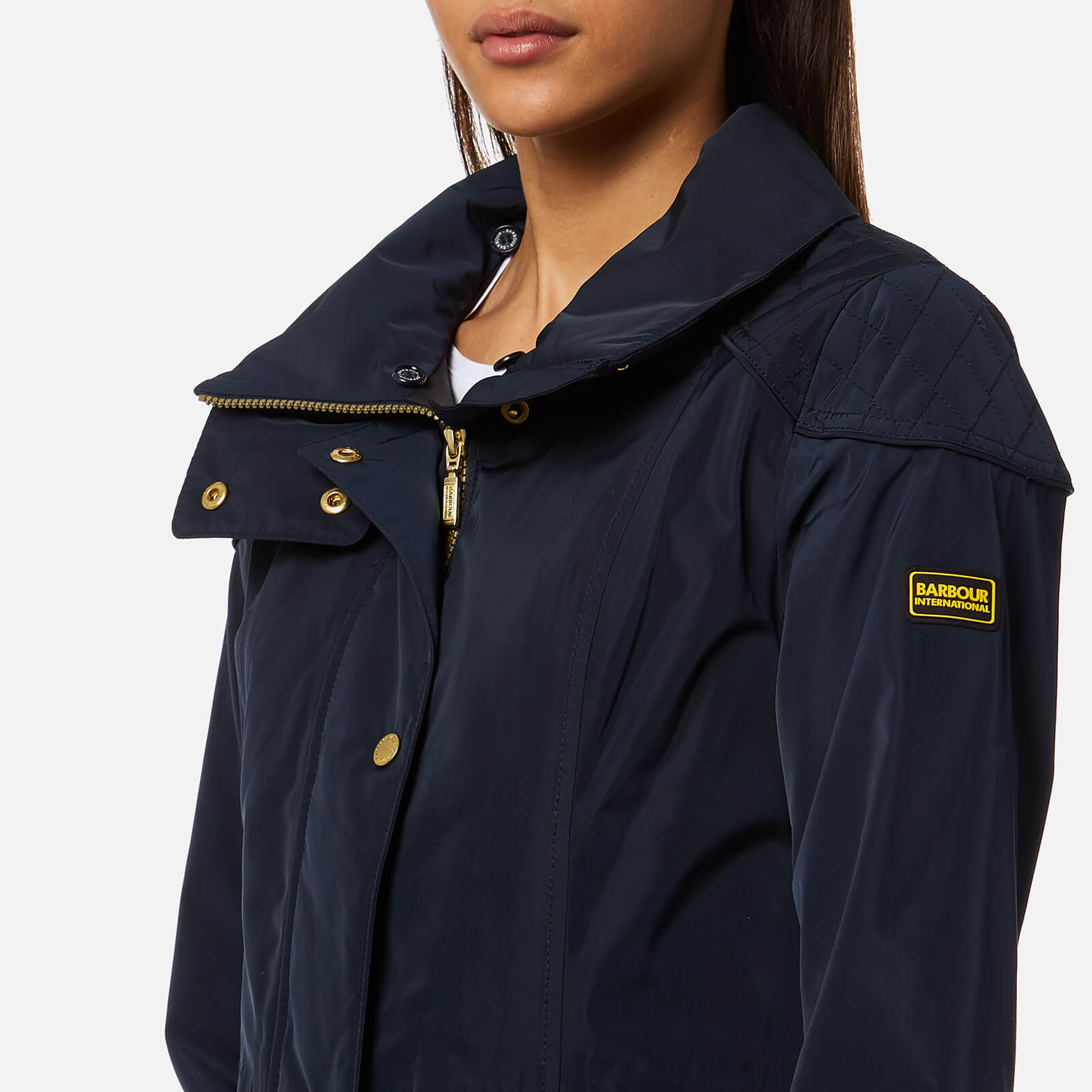 Barbour garrison shop longline jacket