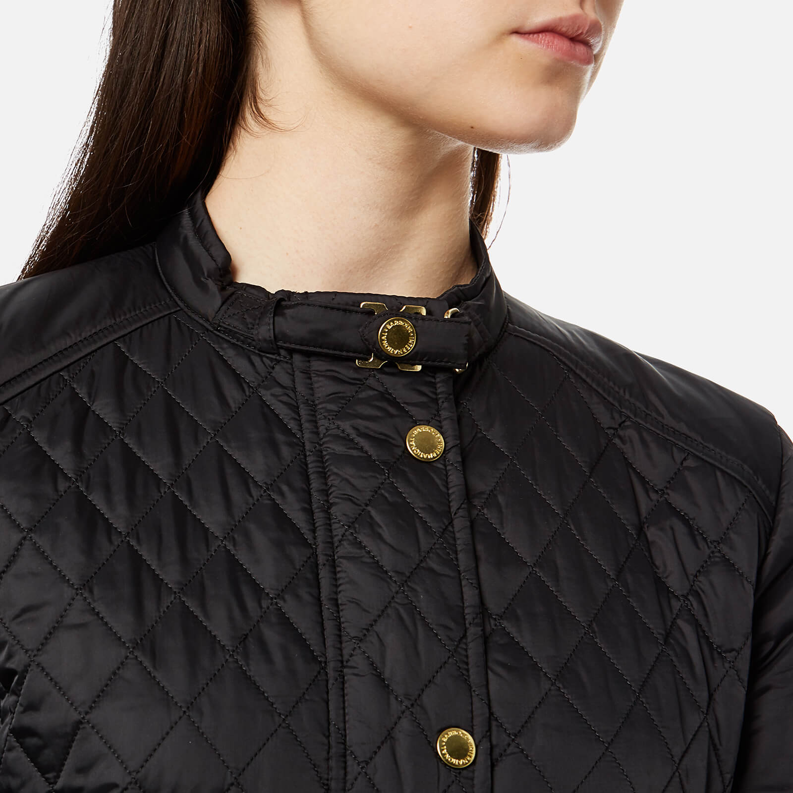 Barbour port gower long quilted coat discount