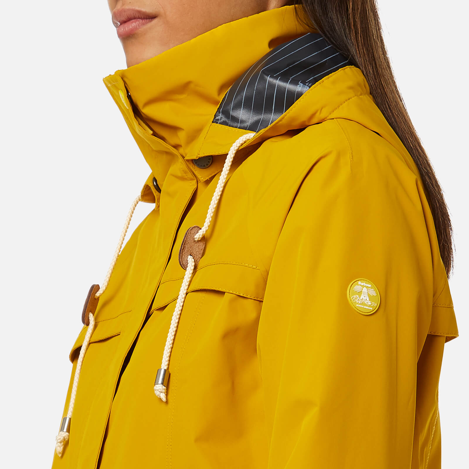 Barbour Women s Hanover Jacket Canary Yellow Coggles