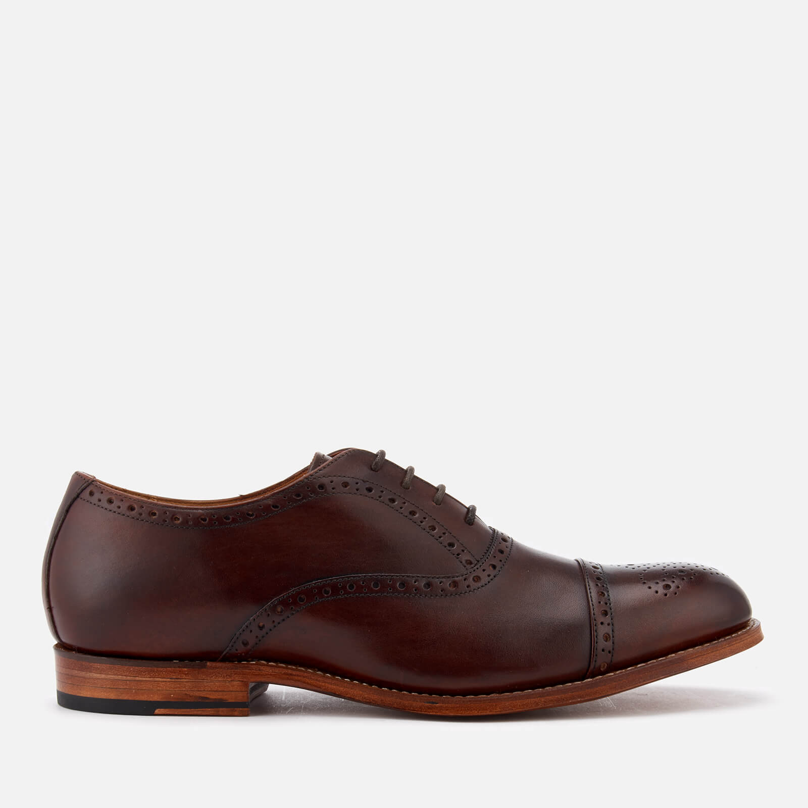 靴 60s Grenson Brown Plain Toe Blucher 60s Grenson Brown Plain Toe Blucher