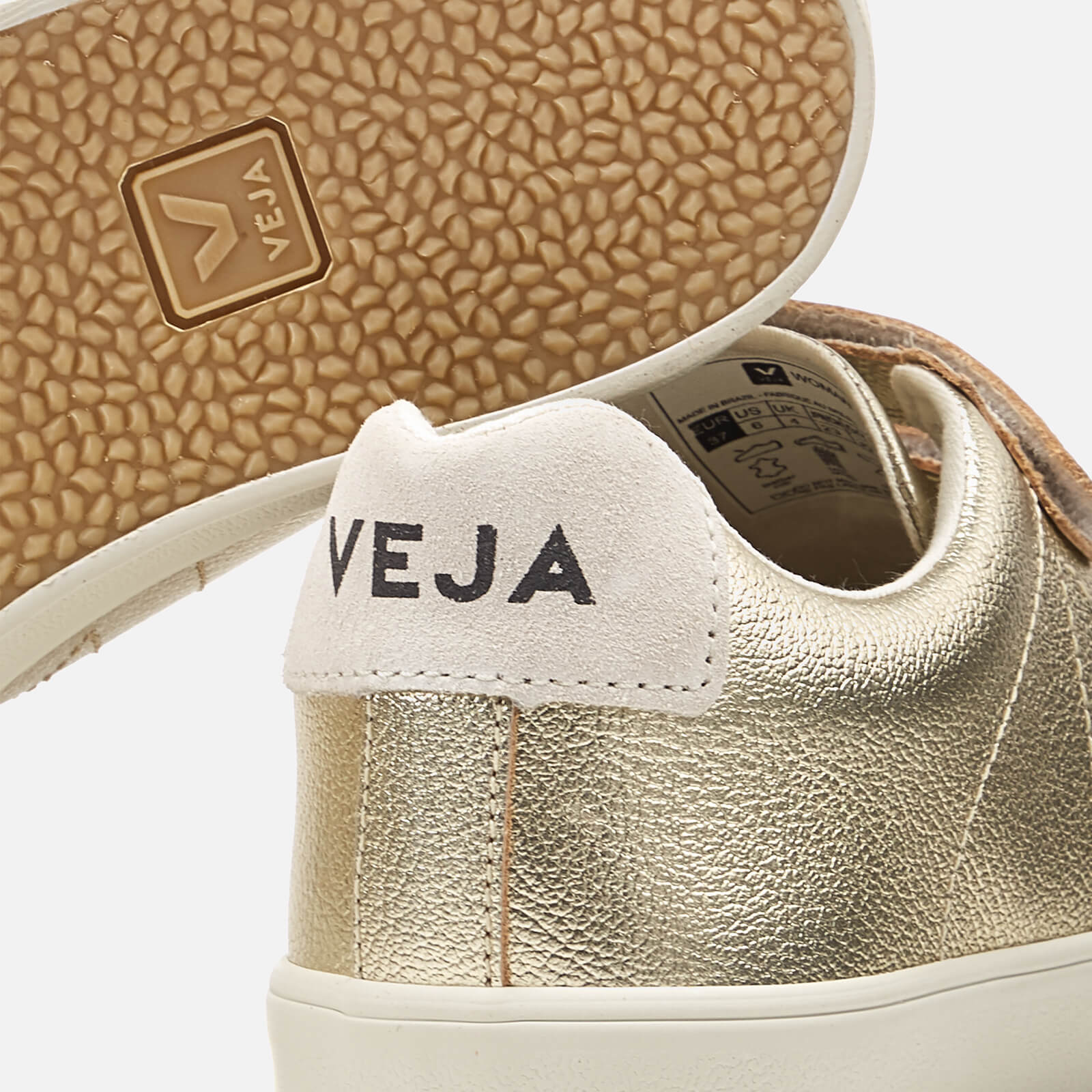 Veja doré femme on sale