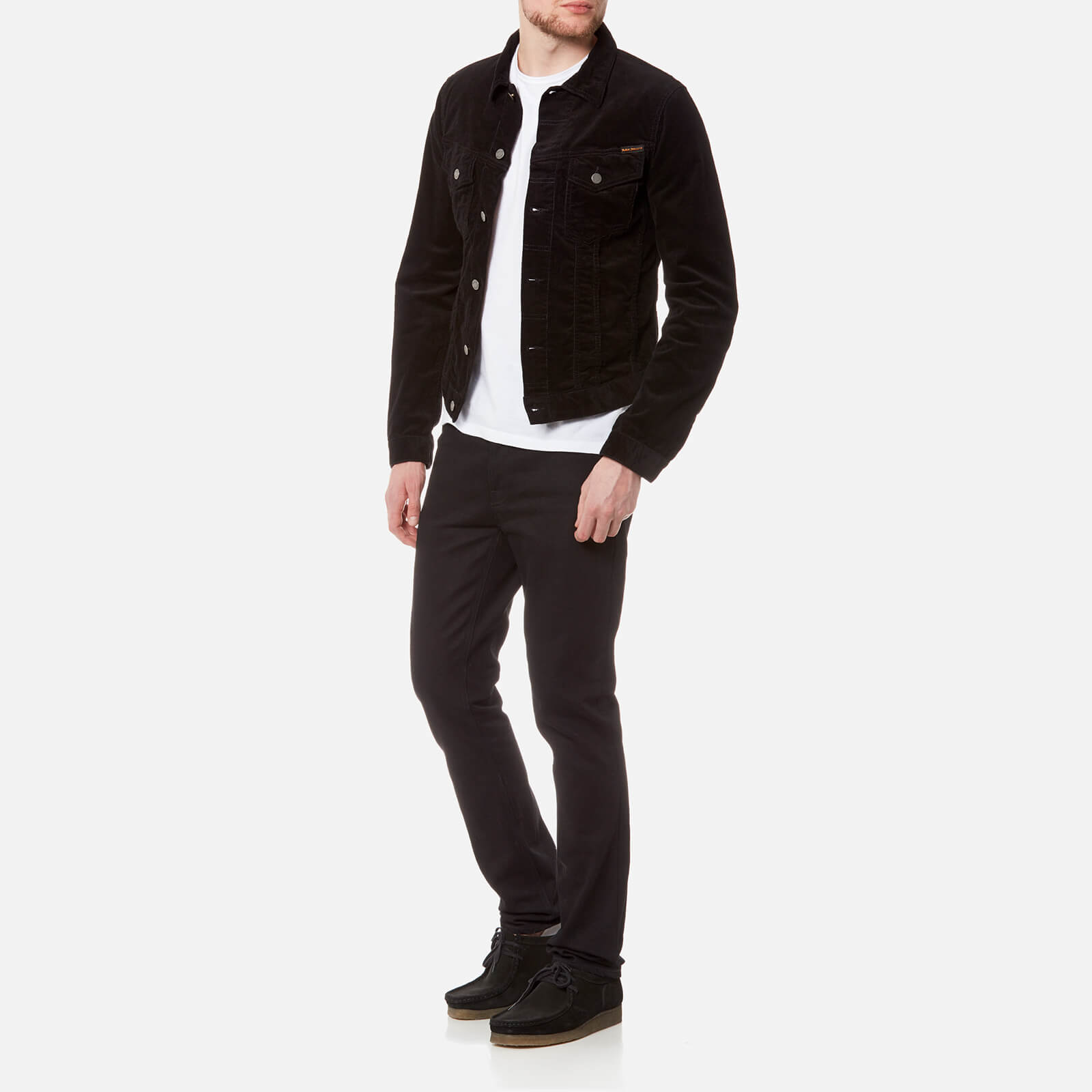 Nudie Jeans Men's Billy Cord Jacket - Black | Coggles