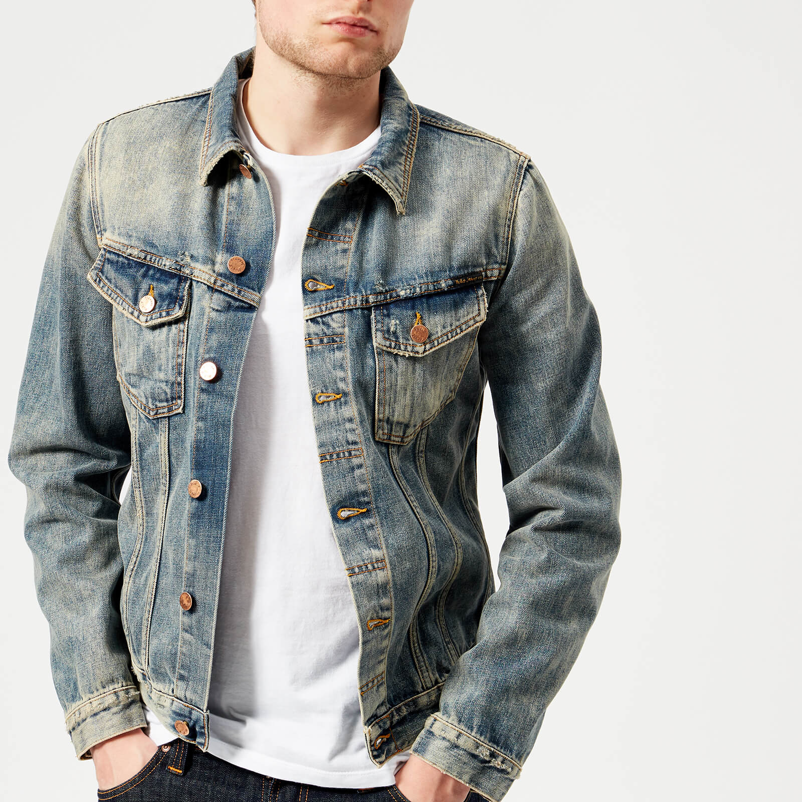 Nudie jeans billy denim jacket online