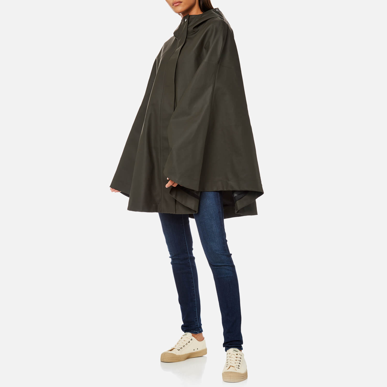 Hunter Women s Original Rubberised Cape Dark Olive Coggles