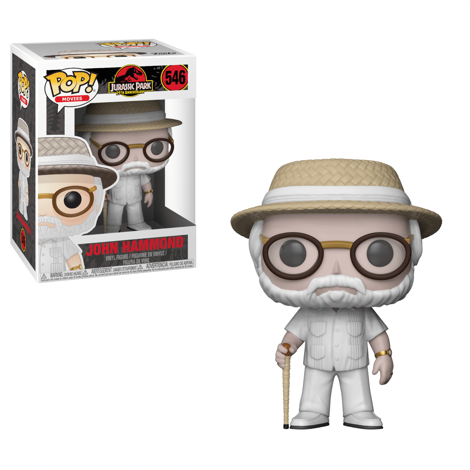 Jurassic Park John Hammond Pop! Vinyl Figure
