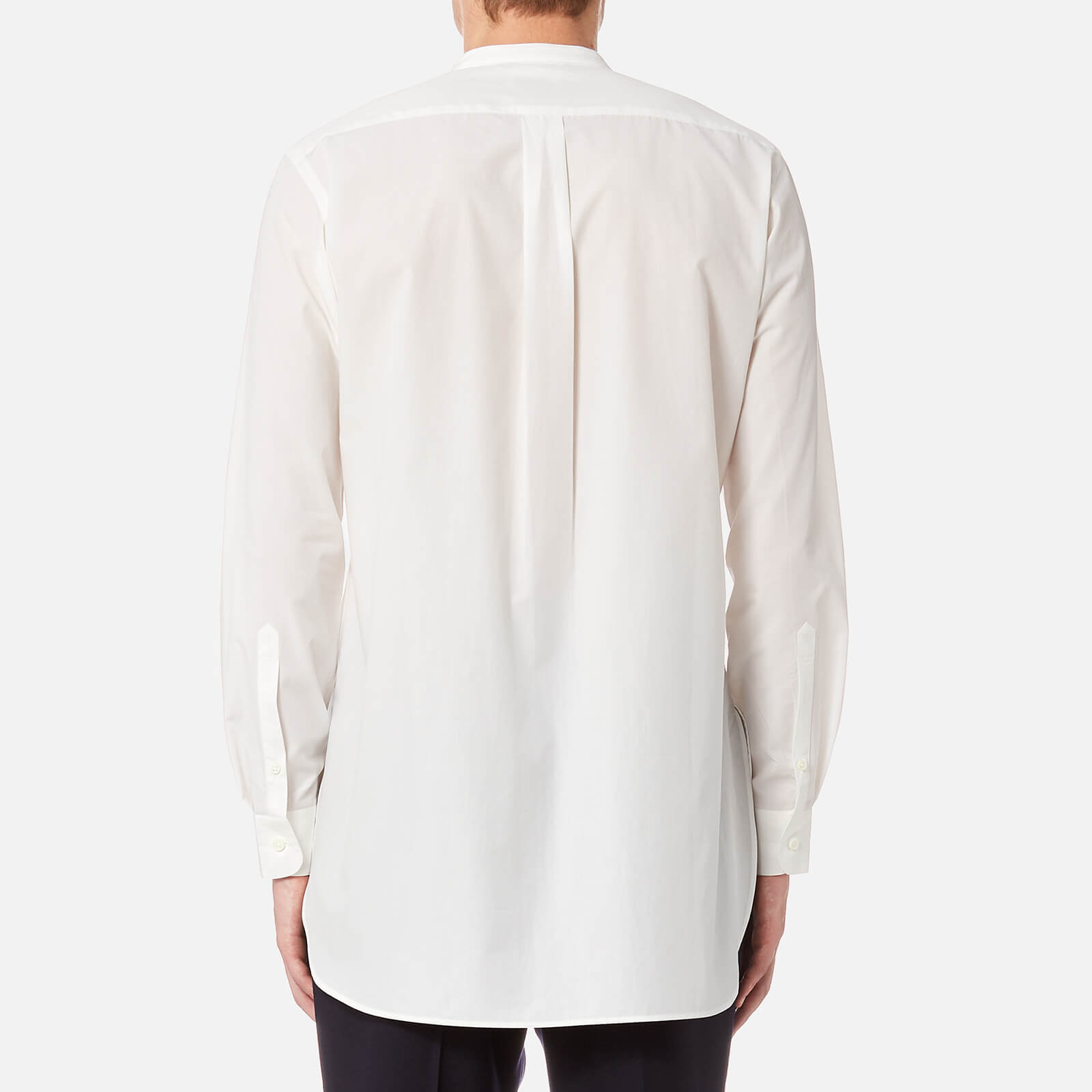 Lemaire Men's Liquette Oversized Grandad Shirt - Chalk | Coggles