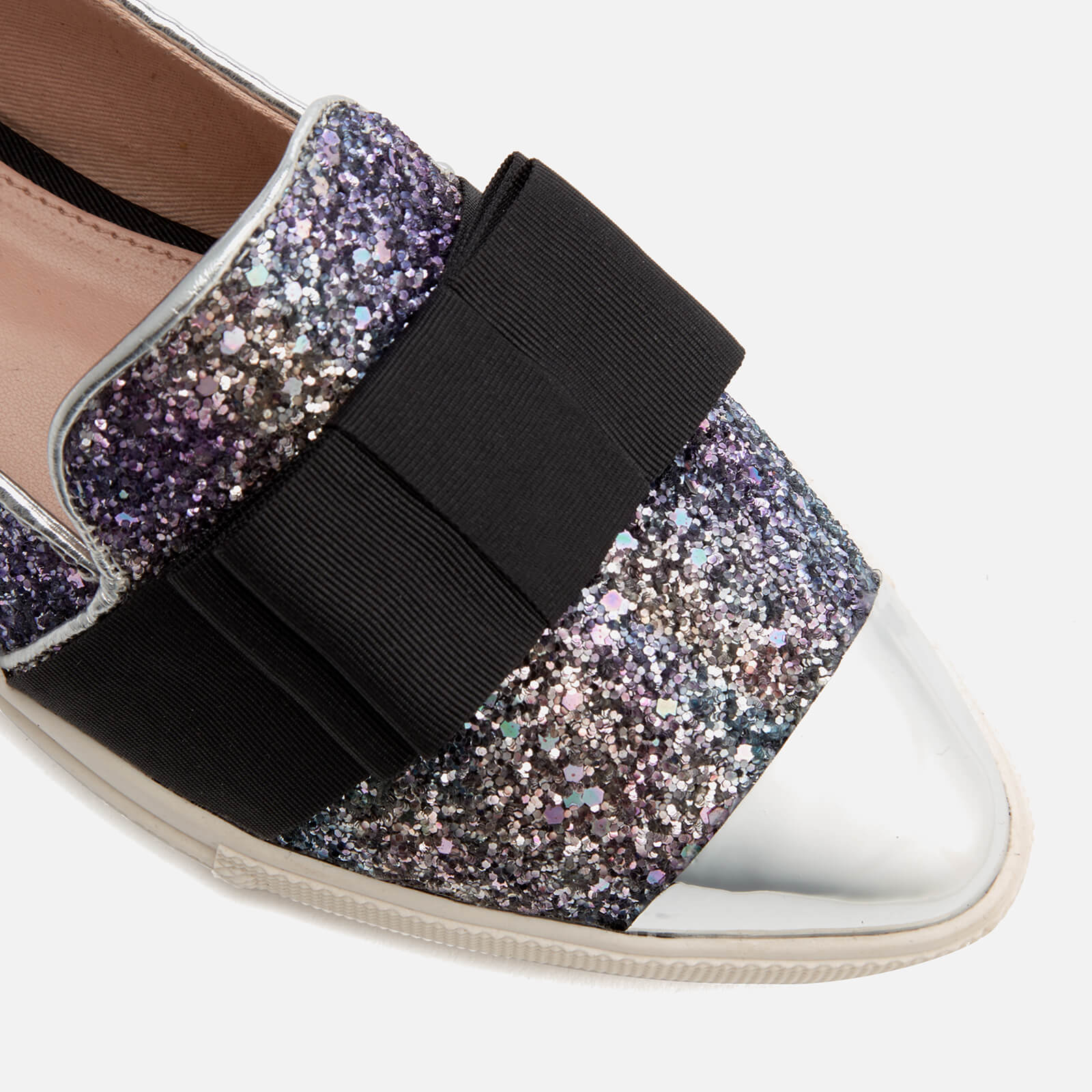 Miss KG Women s Lisa Glitter Slip On Pumps Multi