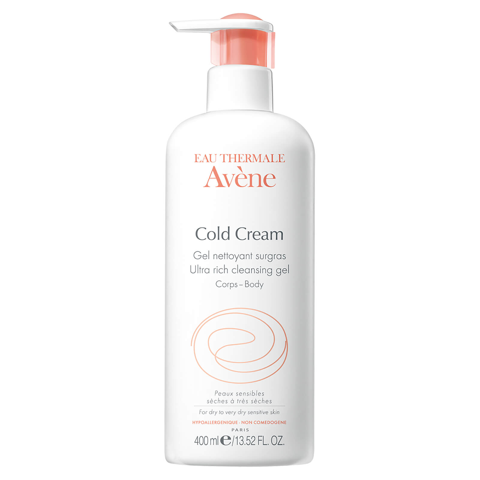 Avène Cold Cream Ultra Rich Cleansing Gel 400ml