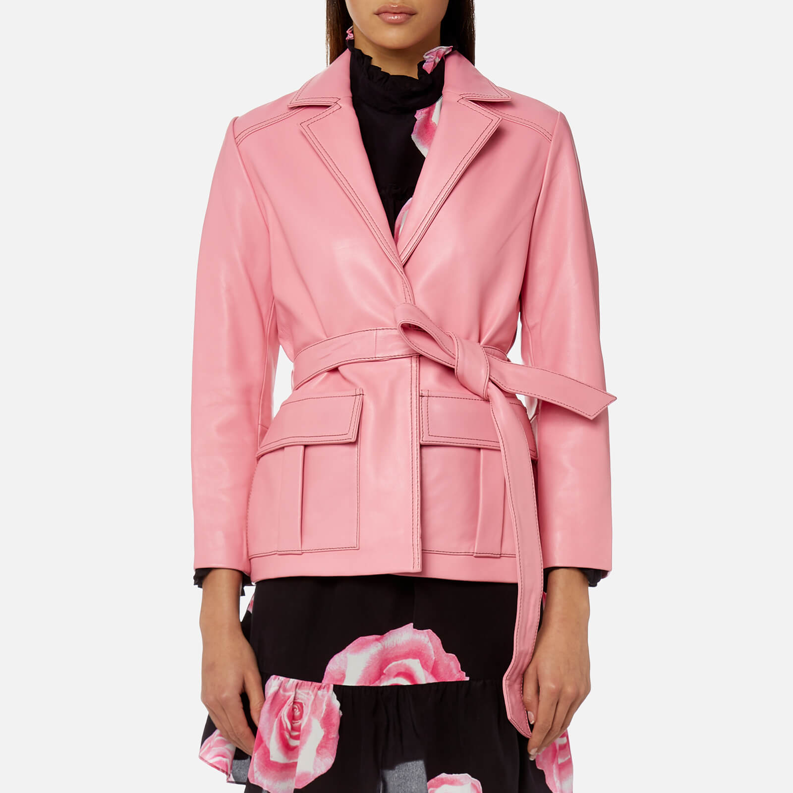 Ganni passion wrap sales jacket