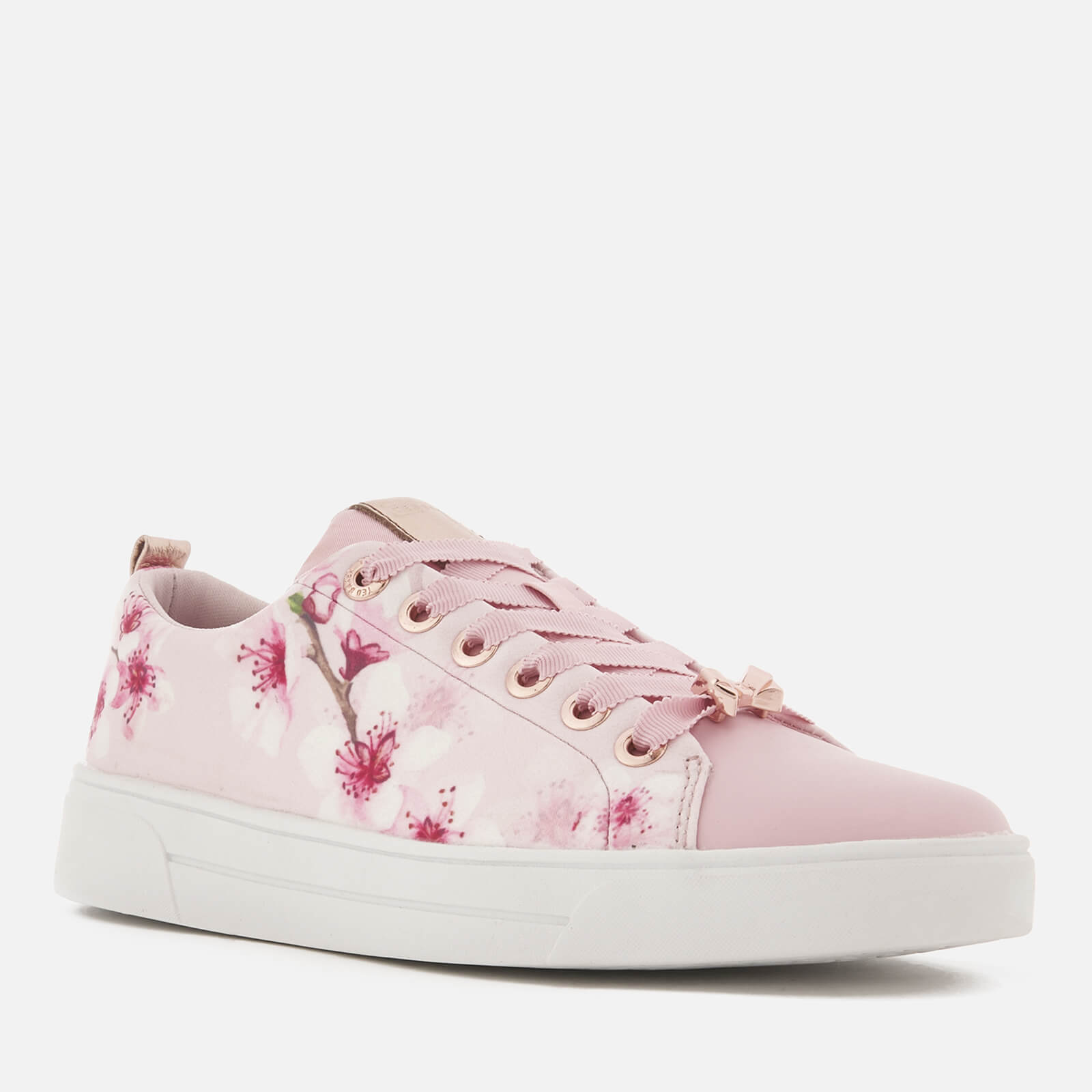 Ted Baker Women s Ahfira Cupsole Trainers Blossom Print Pink Allsole
