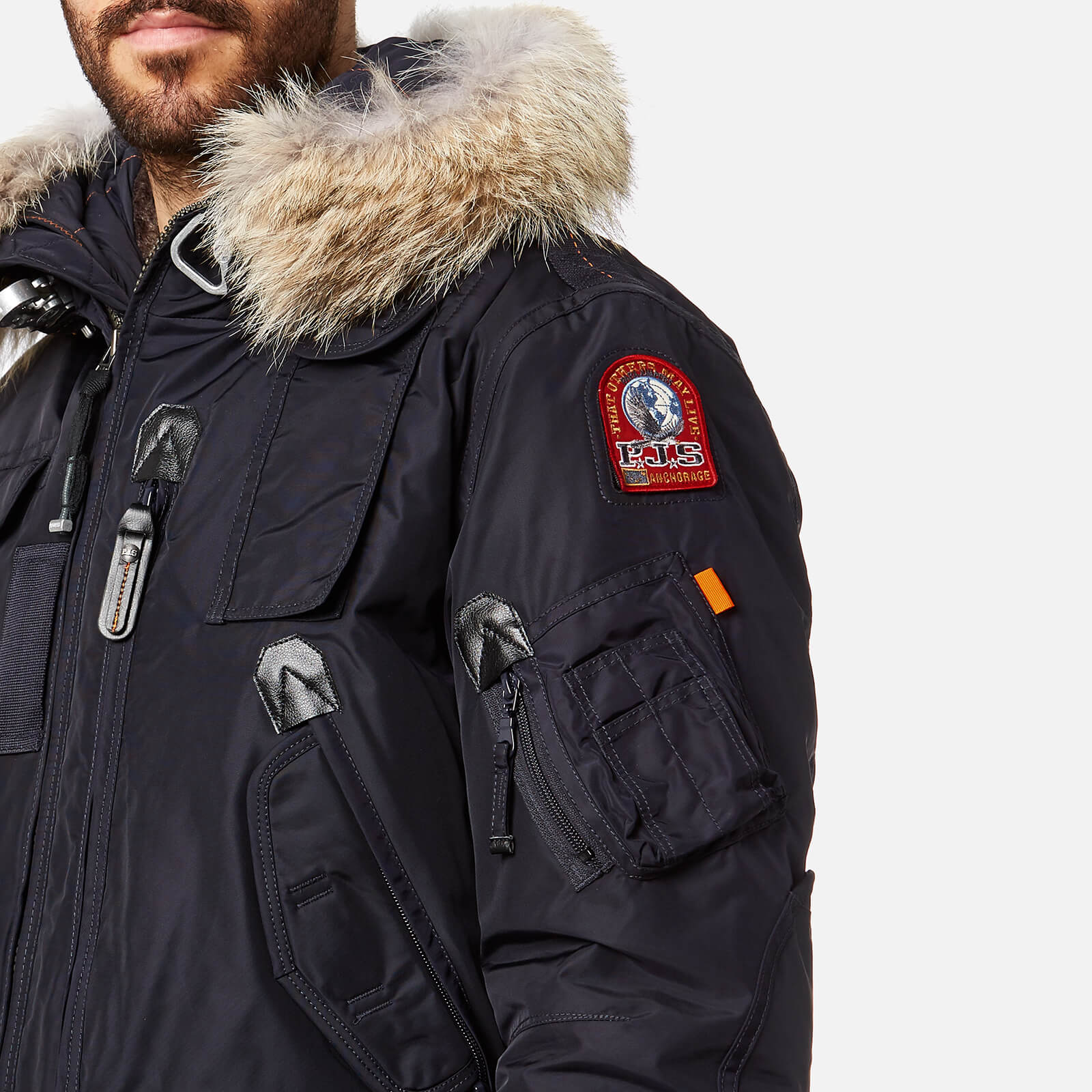 Parajumpers gobi fur bomber jacket top